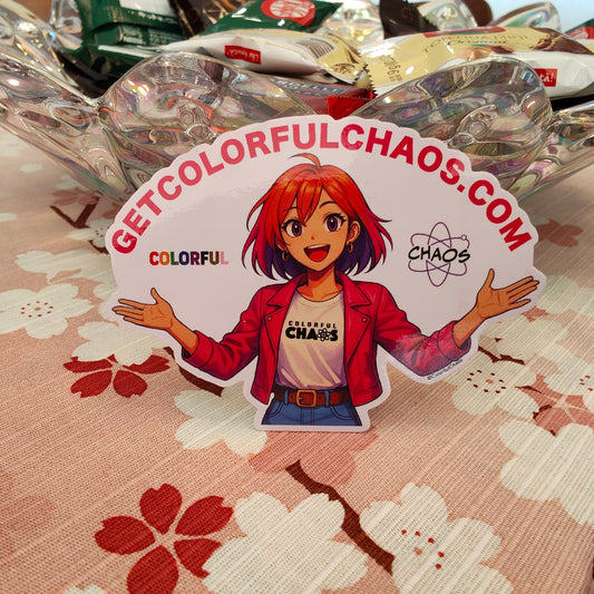 CHROMA™ Color Chaos Sticker