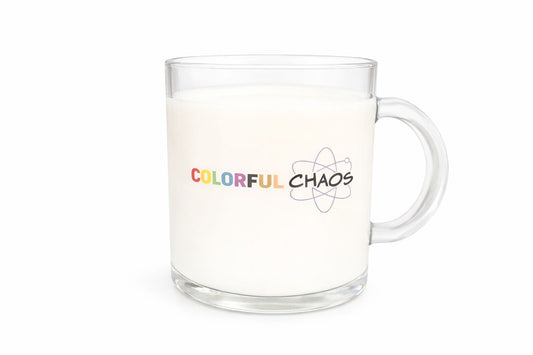 NIBBY™ Rainbow Puff Transparent Mug