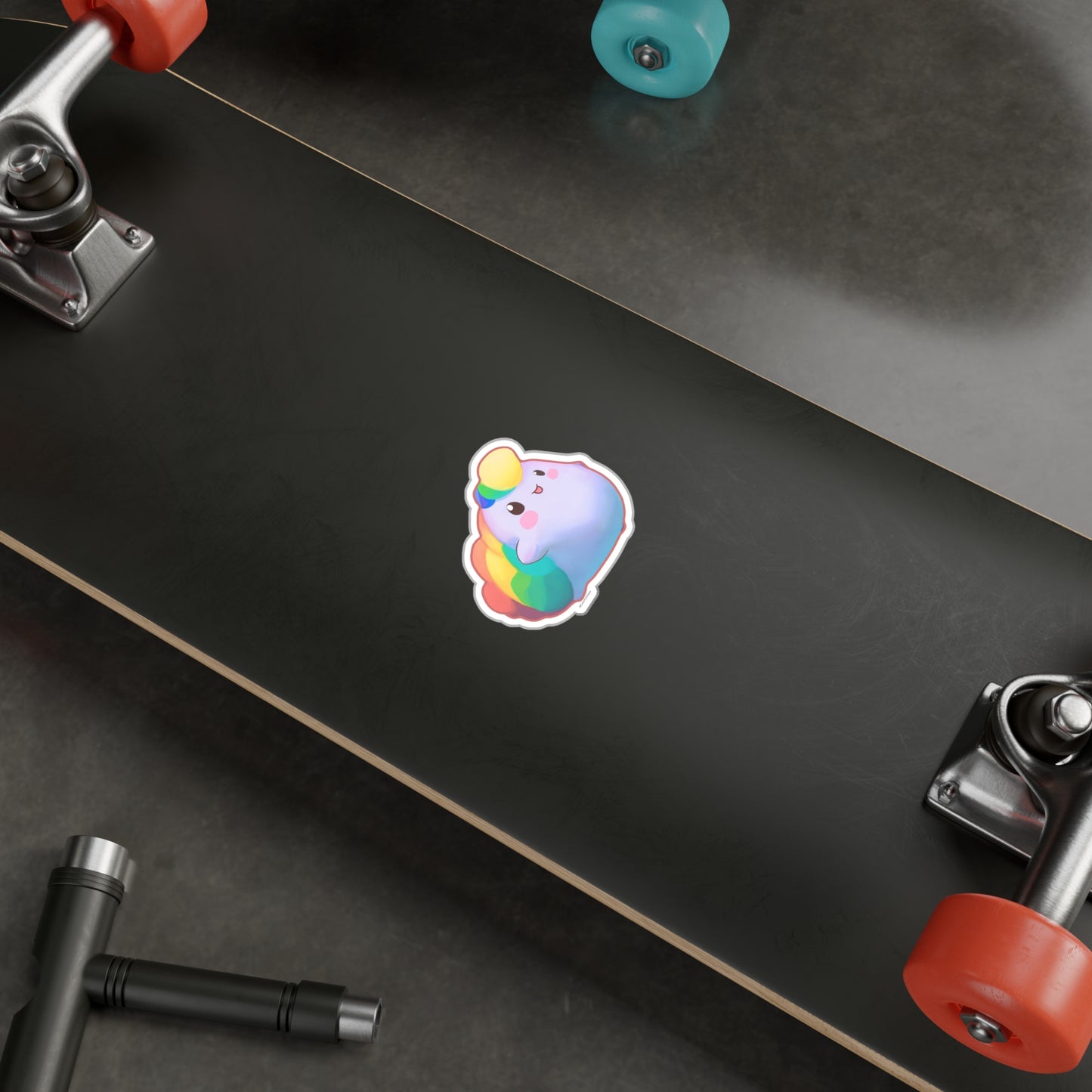NIBBY™ Rainbow Puff Kiss-Cut Vinyl Decals