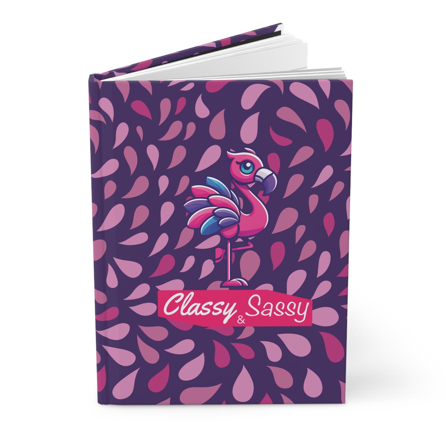 FRANNY™ Classy & Sassy Flamingo Hardcover Journal