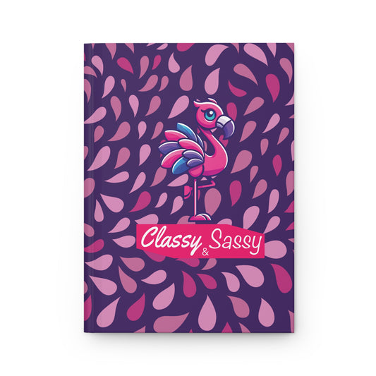 FRANNY™ Classy & Sassy Flamingo Hardcover Journal