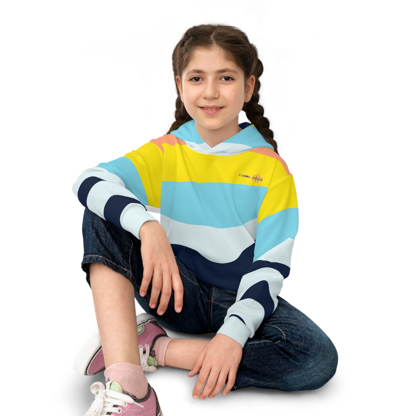 Colorful Chaos Classic Kid's Hoodie
