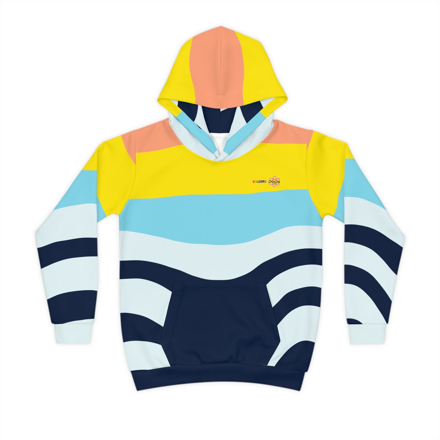 Colorful Chaos Classic Kid's Hoodie