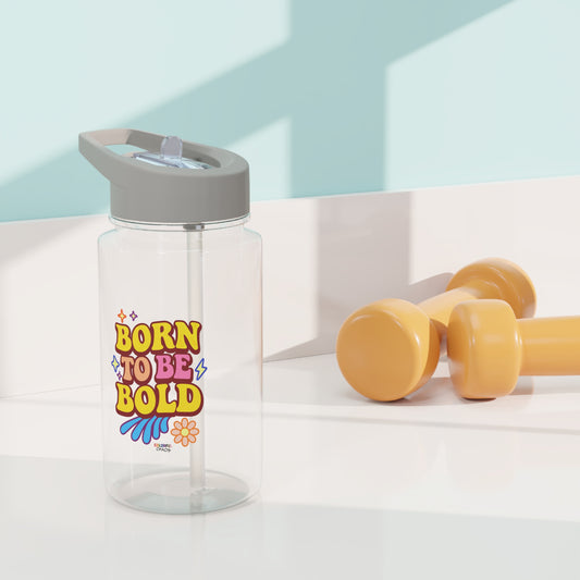Born to be Bold Tritan Water Bottle for Kids