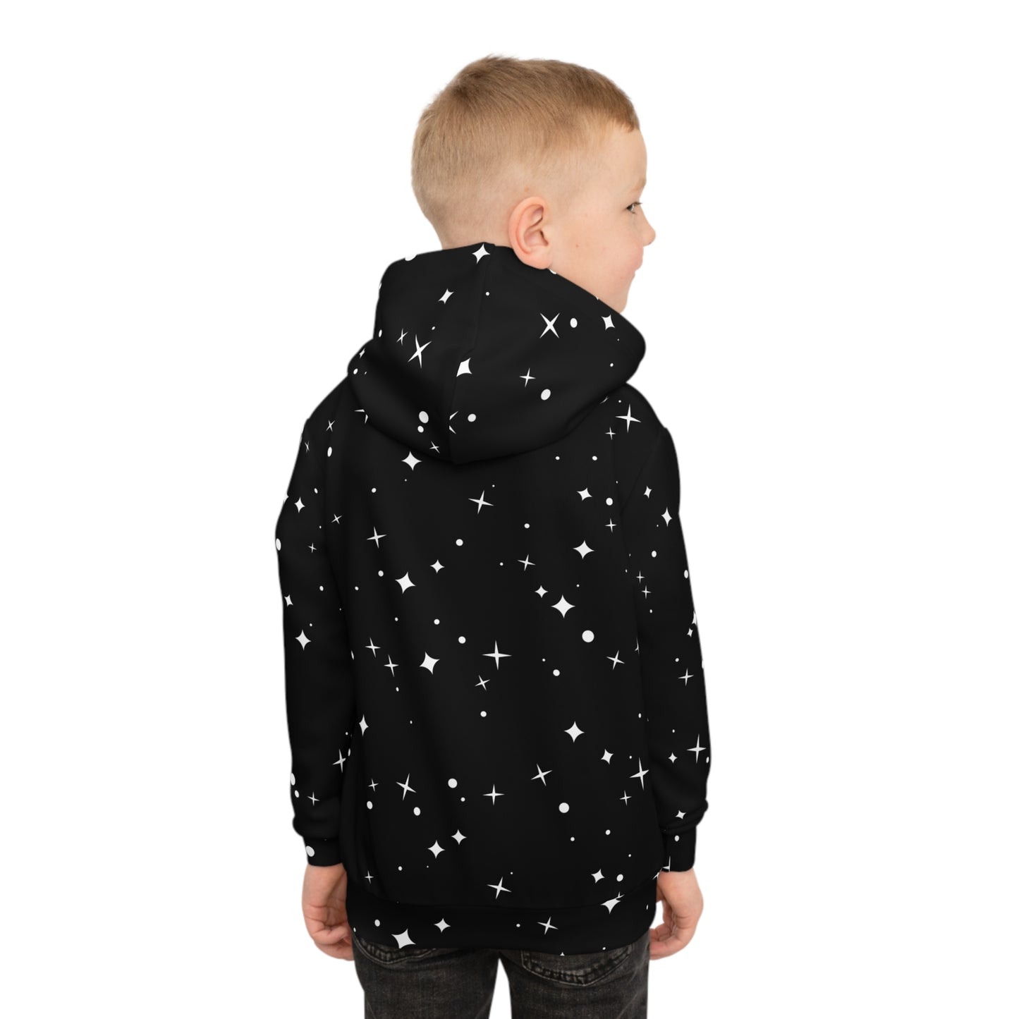 Colorful Chaos Sparkle Kids Hoodie