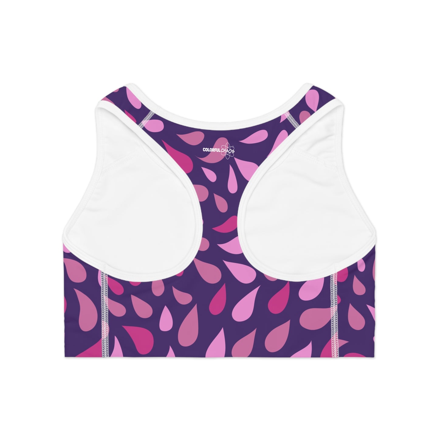 FRANNY™ “Classy & Sassy” Flamingo Sports Bra