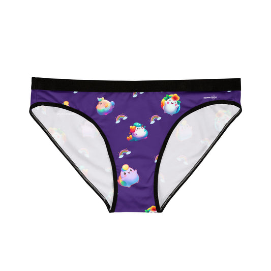 Rainbow Puffs™ Deep Purple Women’s Underwear