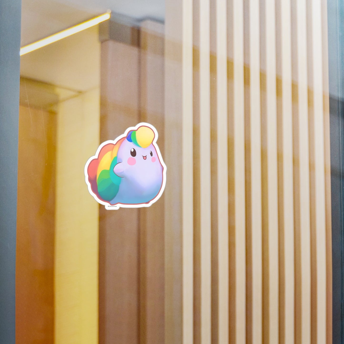 NIBBY™ Rainbow Puff Kiss-Cut Vinyl Decals