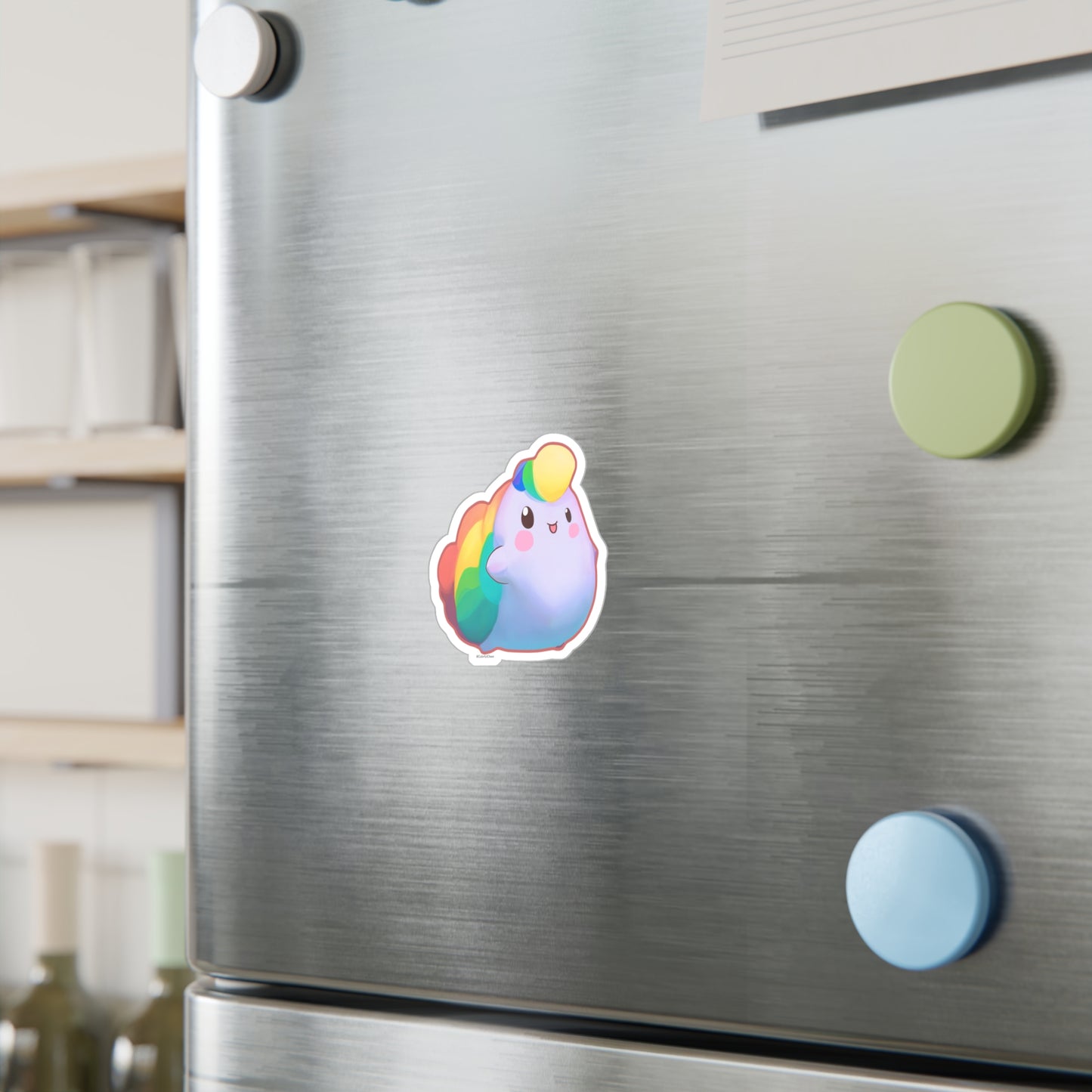 NIBBY™ Rainbow Puff Kiss-Cut Vinyl Decals