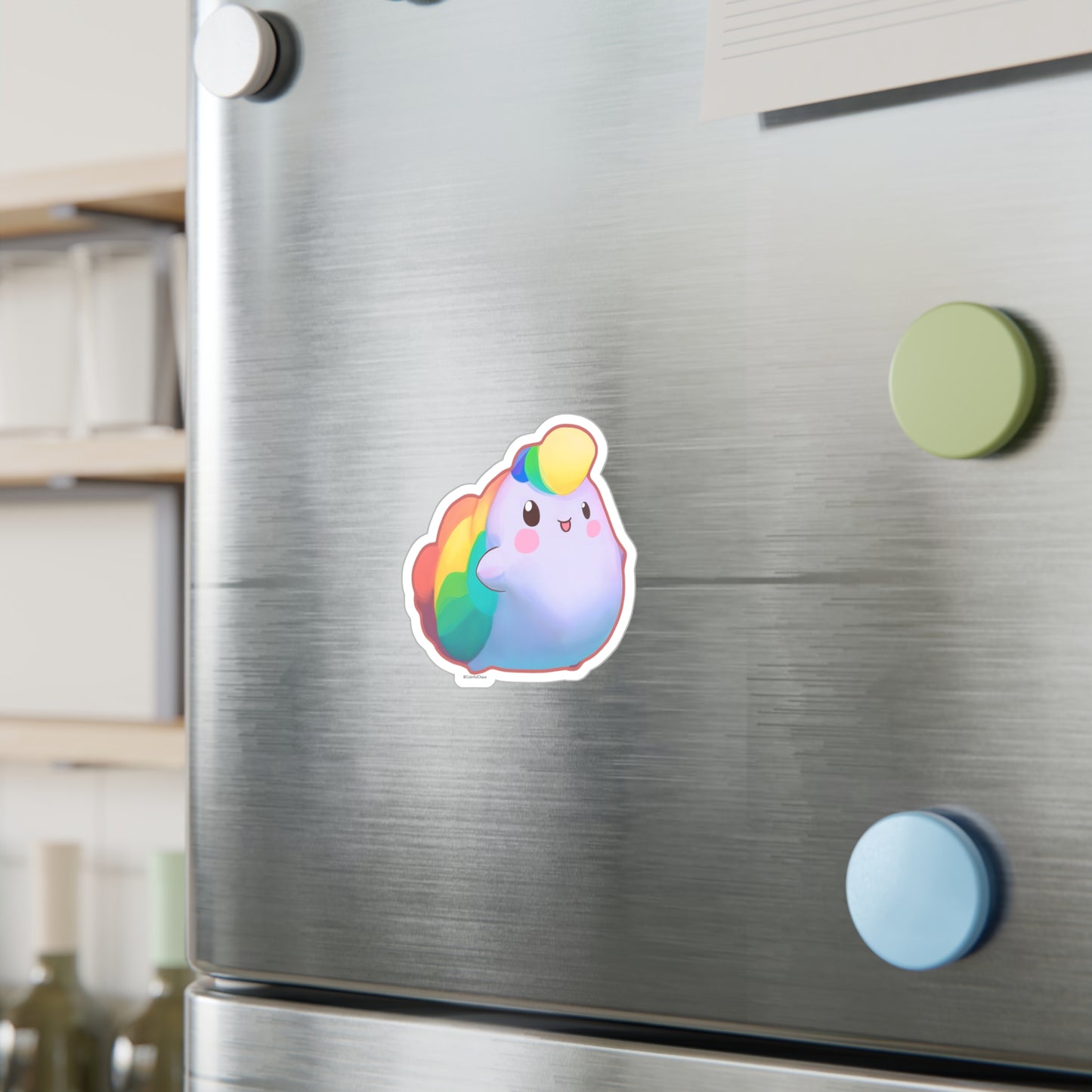 NIBBY™ Rainbow Puff Kiss-Cut Vinyl Decals