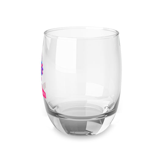 FRANNY™ “Classy & Sassy” Flamingo Whiskey Glass