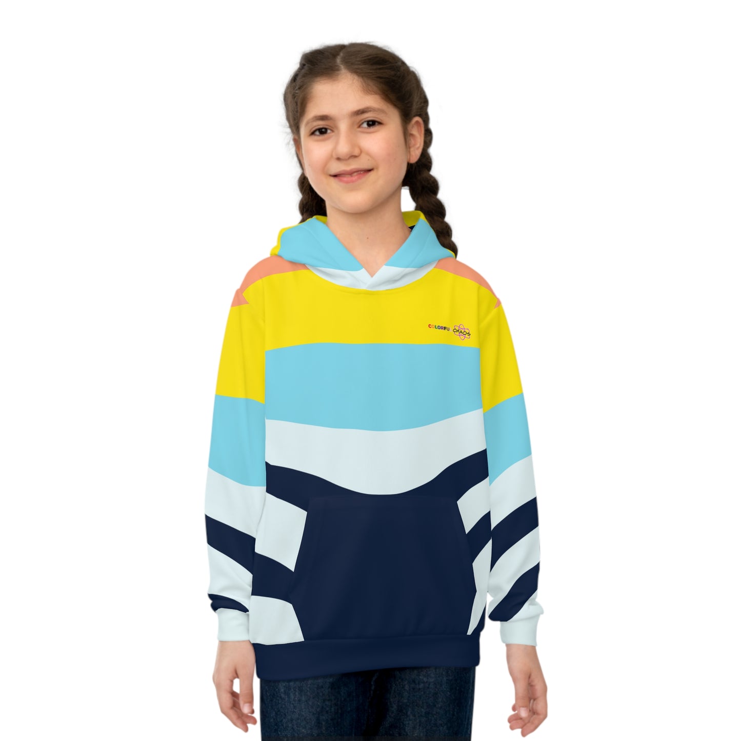 Colorful Chaos Classic Kid's Hoodie