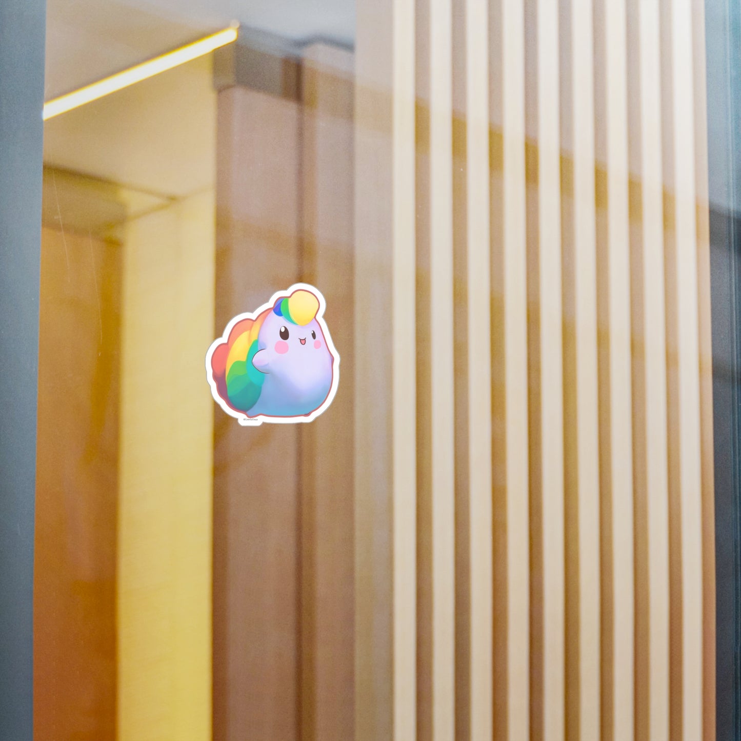 NIBBY™ Rainbow Puff Kiss-Cut Vinyl Decals