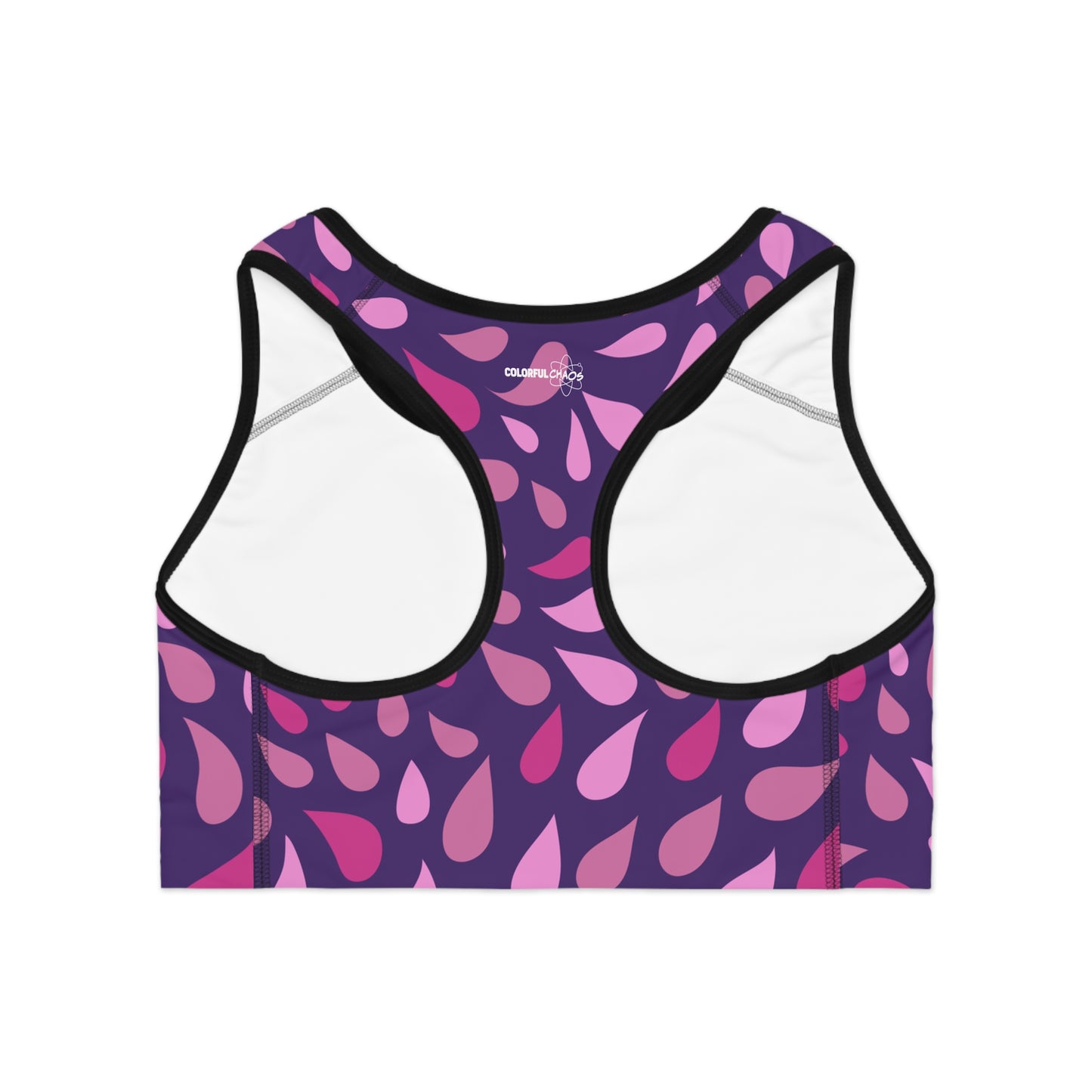 FRANNY™ “Classy & Sassy” Flamingo Sports Bra