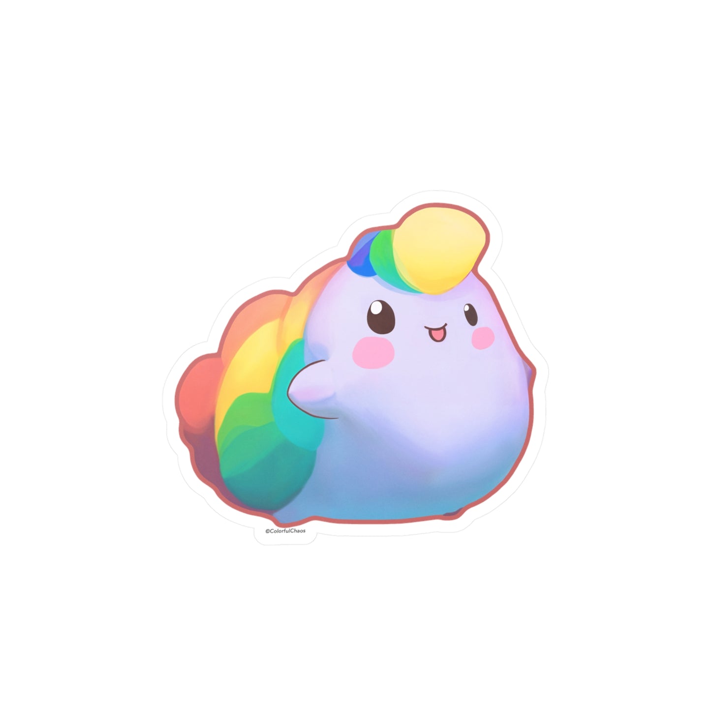 NIBBY™ Rainbow Puff Kiss-Cut Vinyl Decals