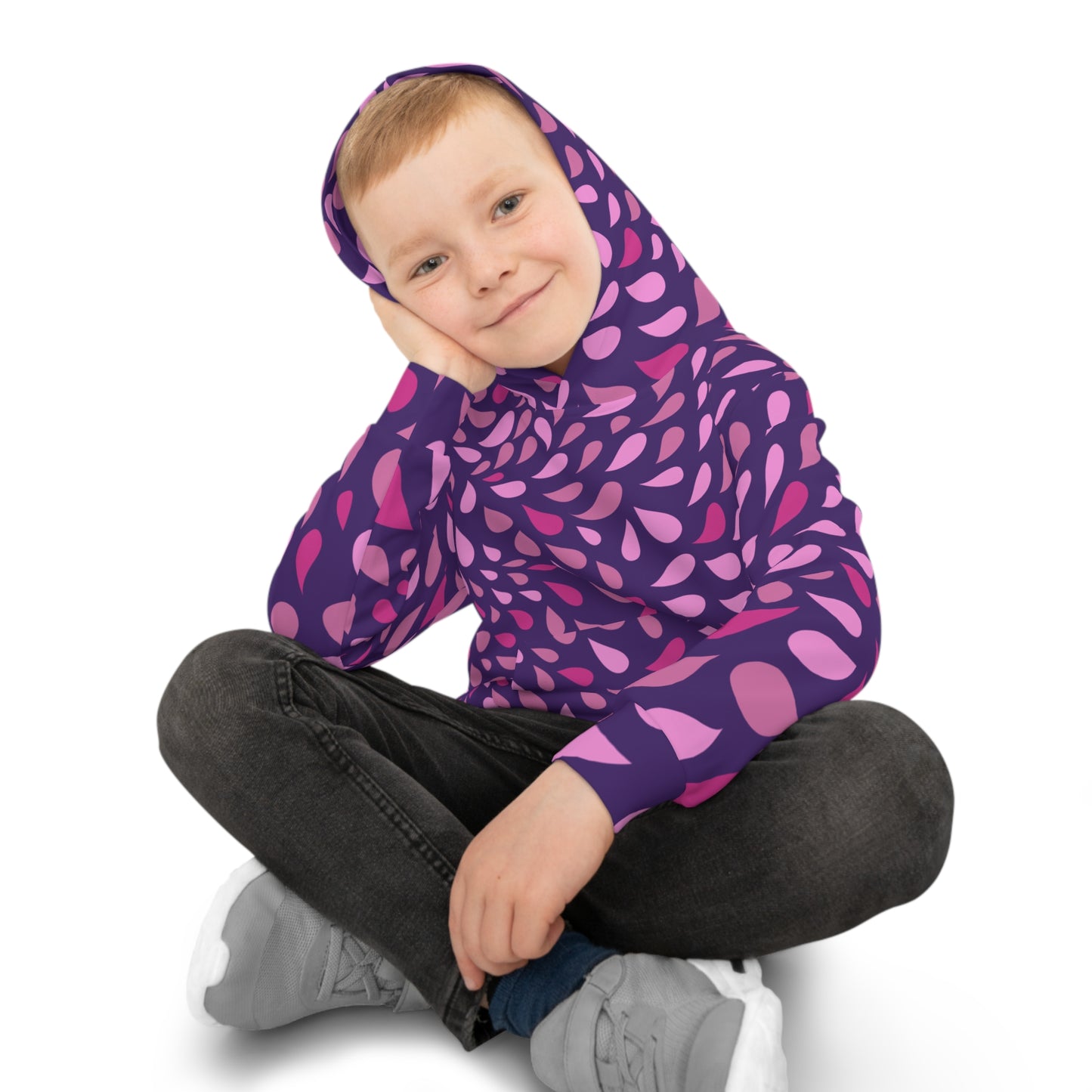 FRANNY™ "Classy & Sassy" Flamingo Kids Hoodie