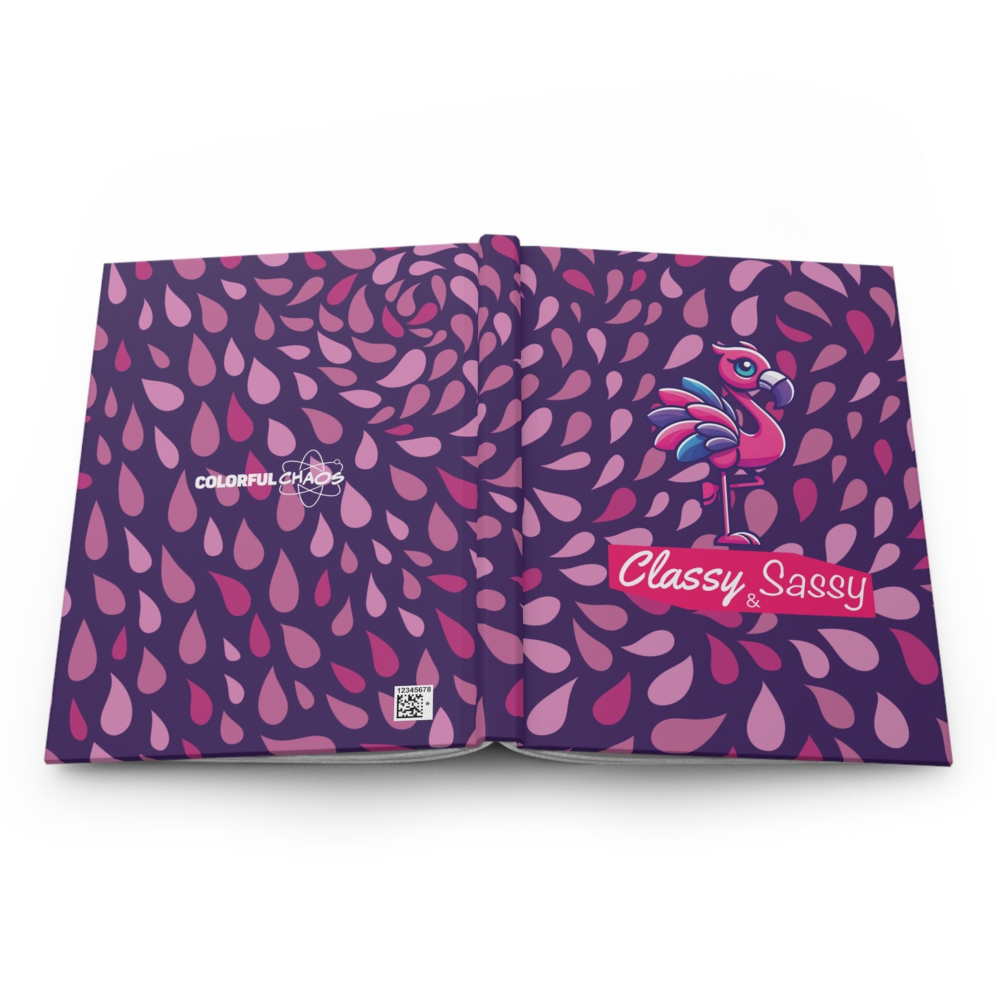 FRANNY™ Classy & Sassy Flamingo Hardcover Journal