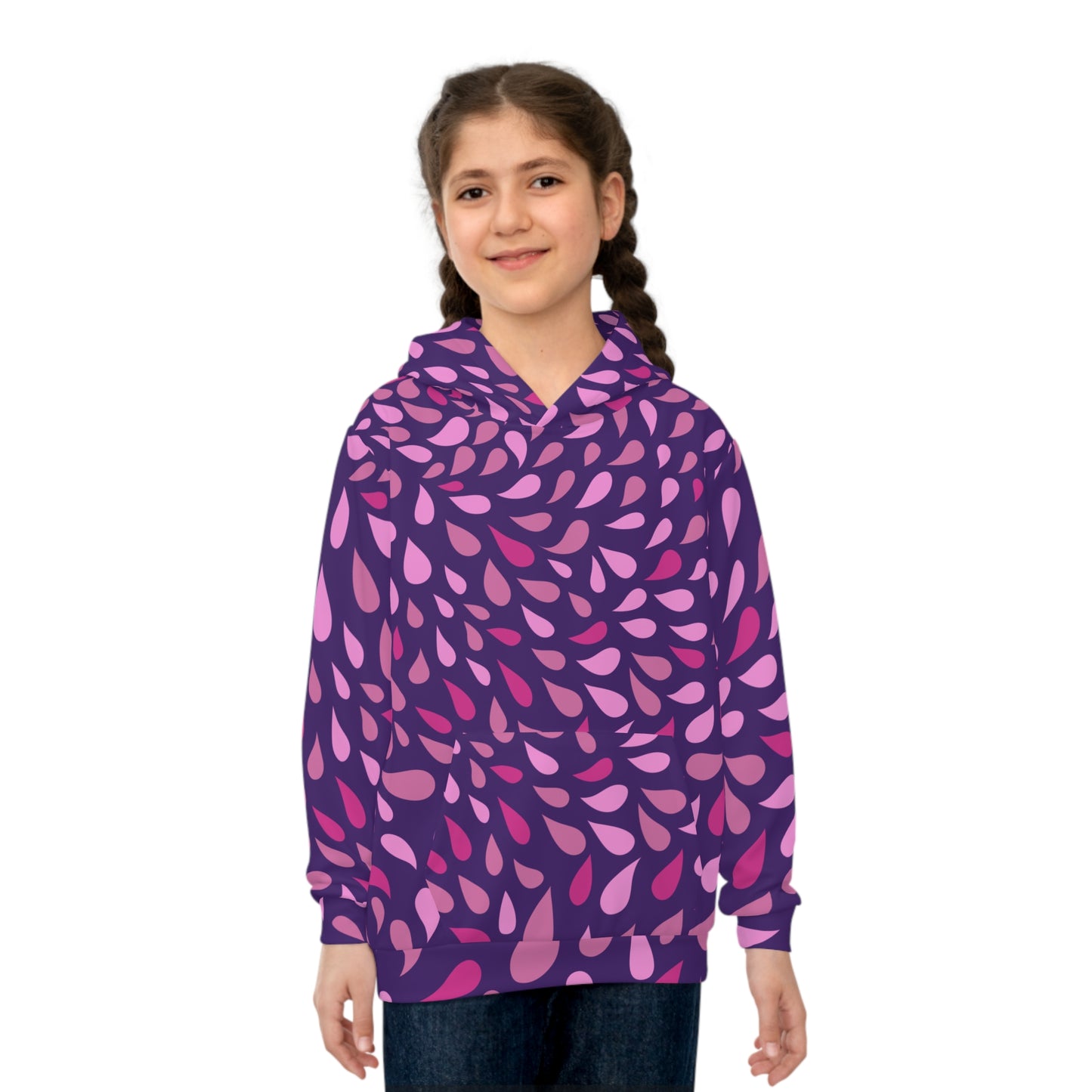 FRANNY™ "Classy & Sassy" Flamingo Kids Hoodie
