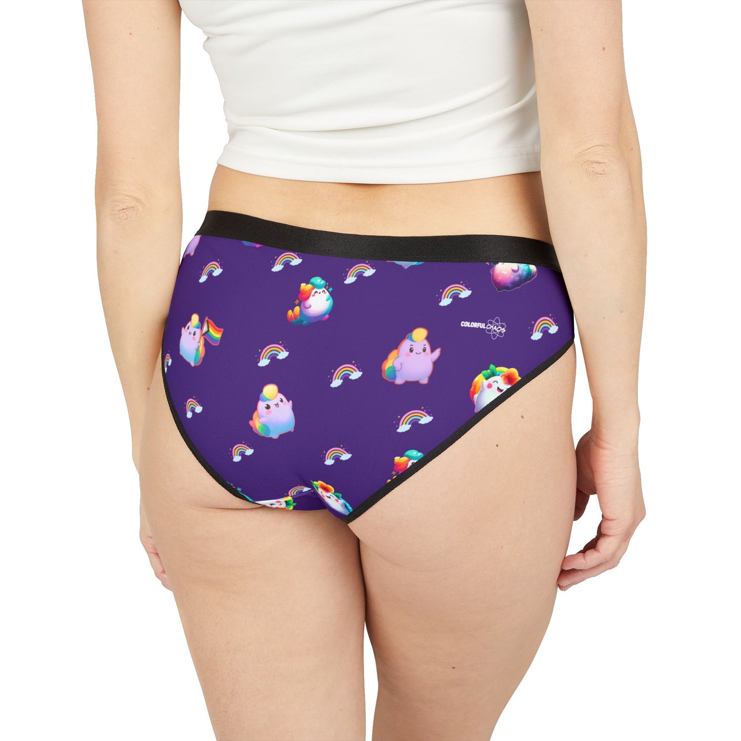 Rainbow Puffs™ Deep Purple Women’s Underwear