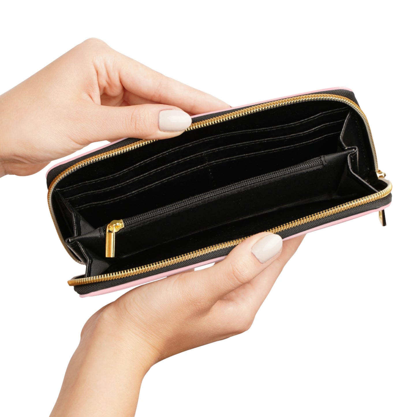 NIBBY™ “Be Bold” Rainbow Puff Zipper Wallet