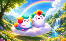 Rainbow Puff Star Sign Quiz