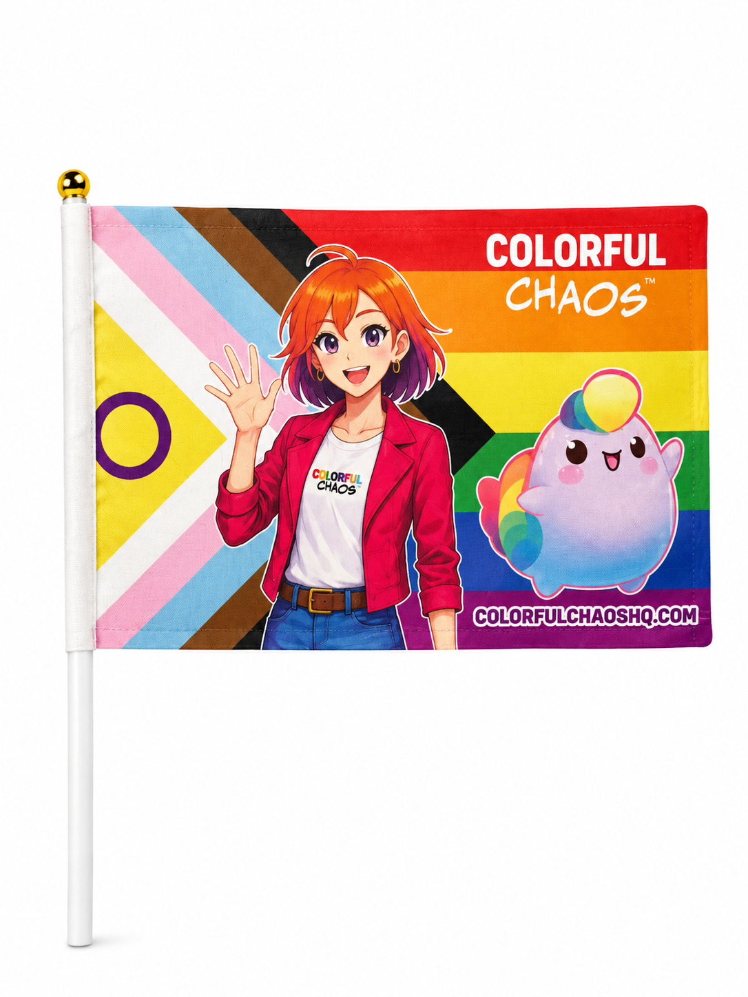 CHROMA™ & NIBBY™ Pride Flaglet