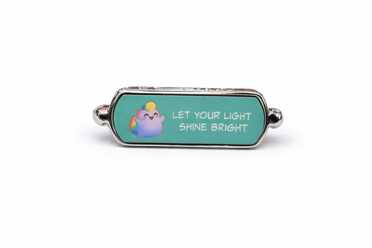 NIBBY™ “Let Your Light Shine Bright” Watch Band Charm