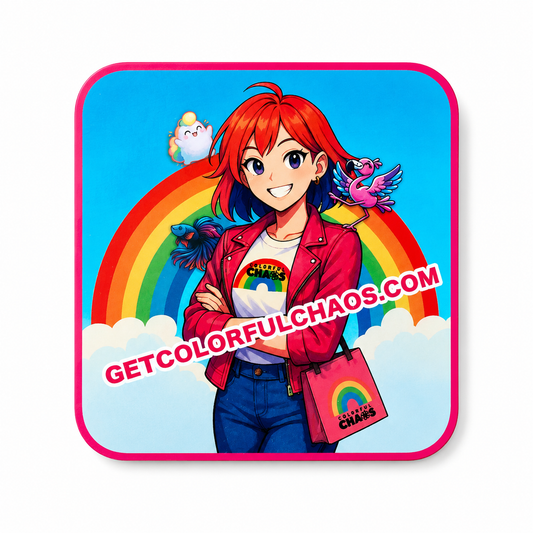CHROMA™ & Friends Colorful Chaos Sticker