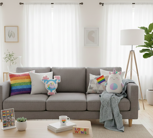 Puff Gender Inclusive Plush Pillow