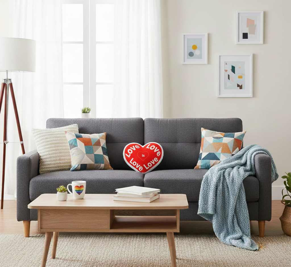 Love is Love Plush Pillow