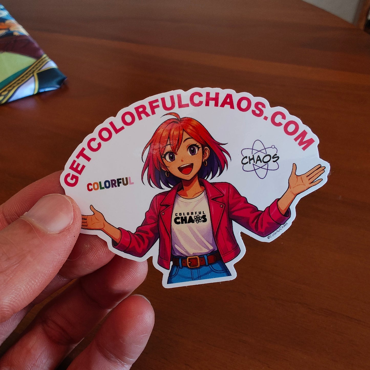 CHROMA™ Color Chaos Sticker