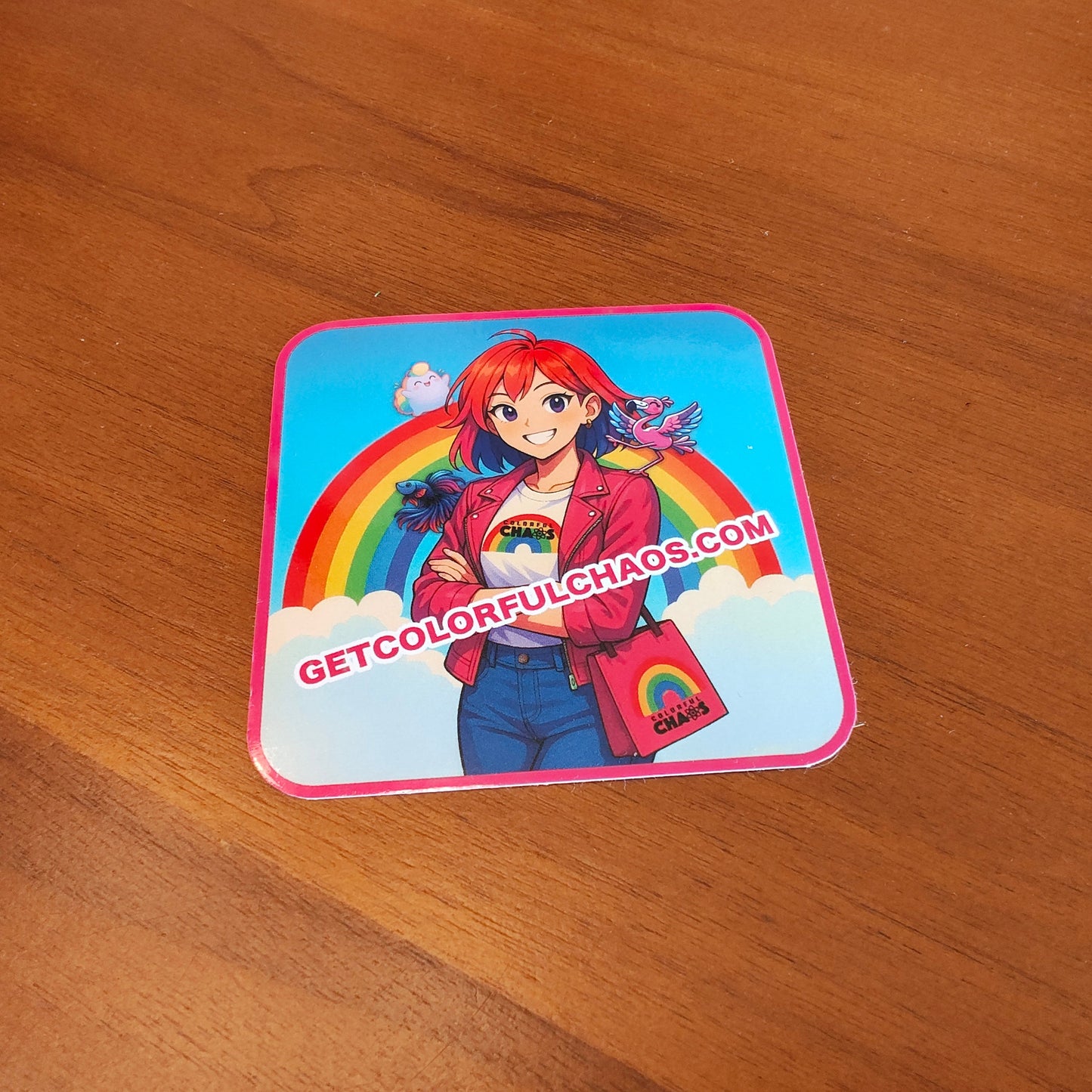 CHROMA™ & Friends Colorful Chaos Sticker