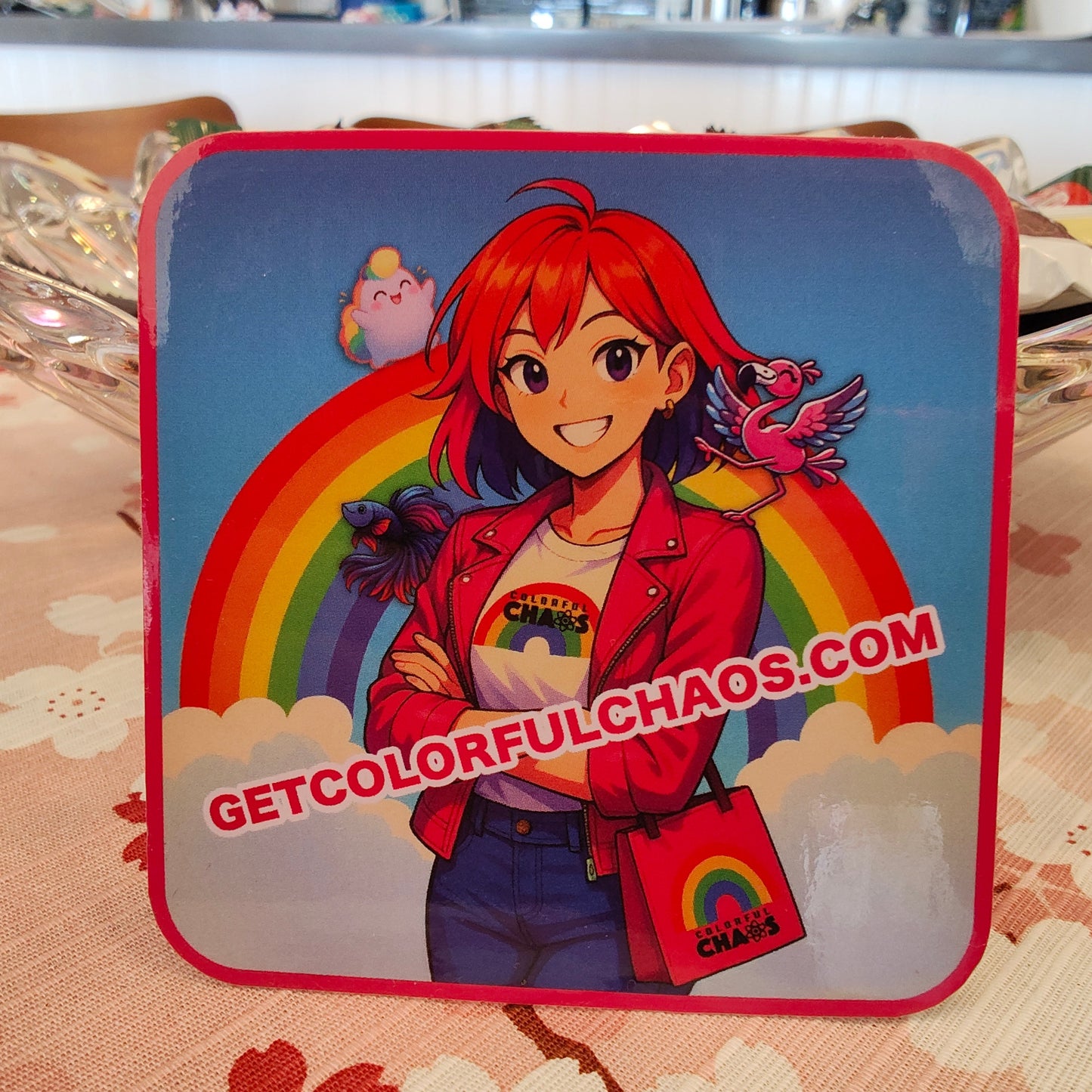 CHROMA™ & Friends Colorful Chaos Sticker