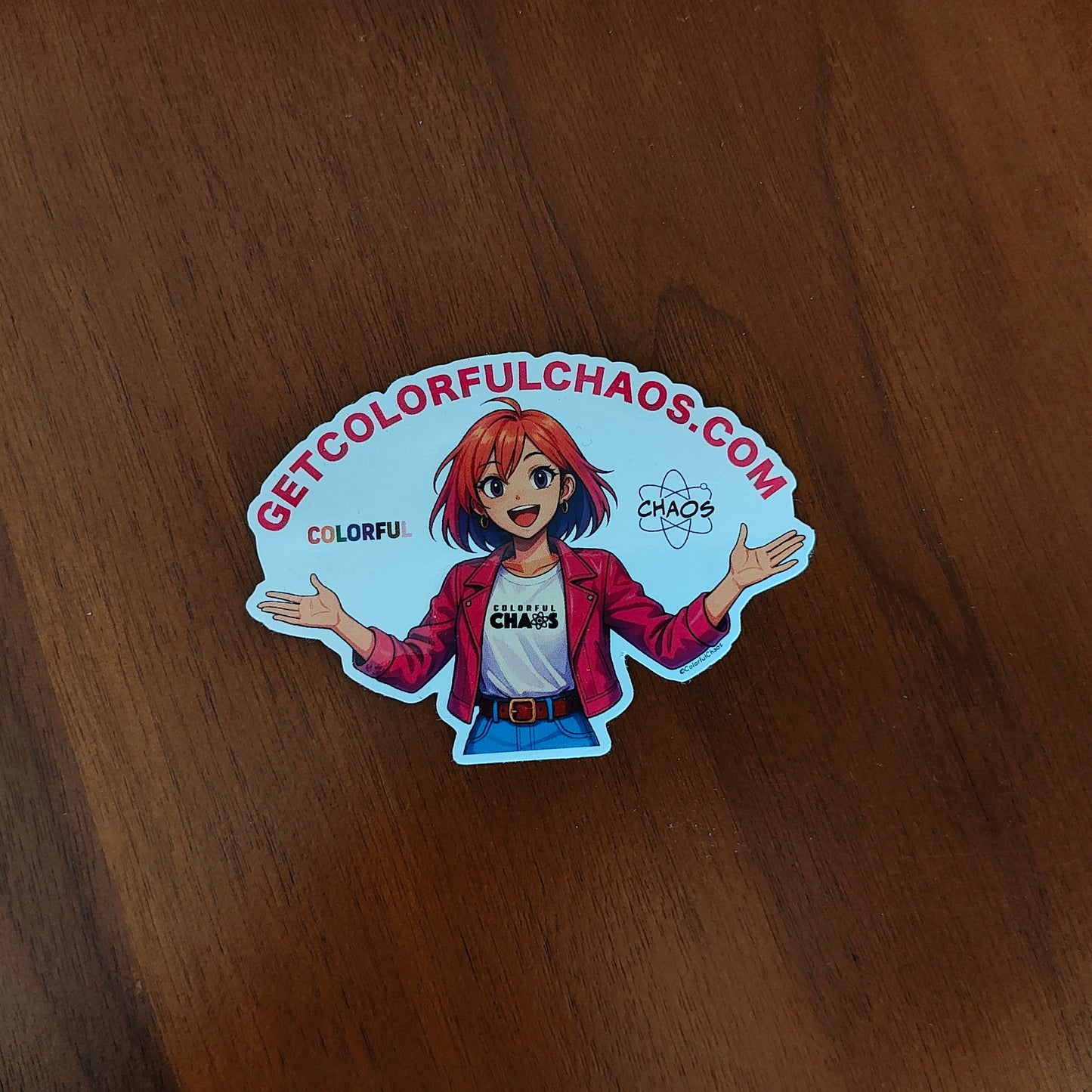 CHROMA™ Color Chaos Sticker