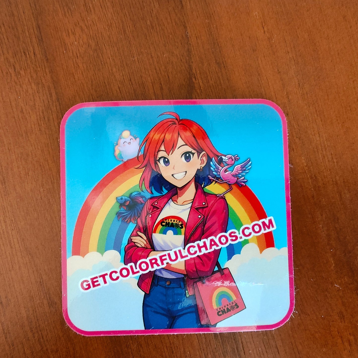 CHROMA™ & Friends Colorful Chaos Sticker