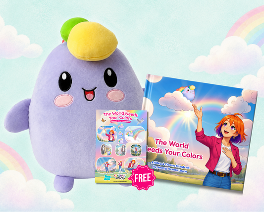 The World Needs Your Colors™ Storytime + Big Squish Bundle
