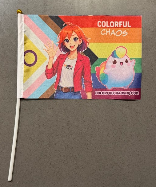 CHROMA™ & NIBBY™ Pride Flaglet