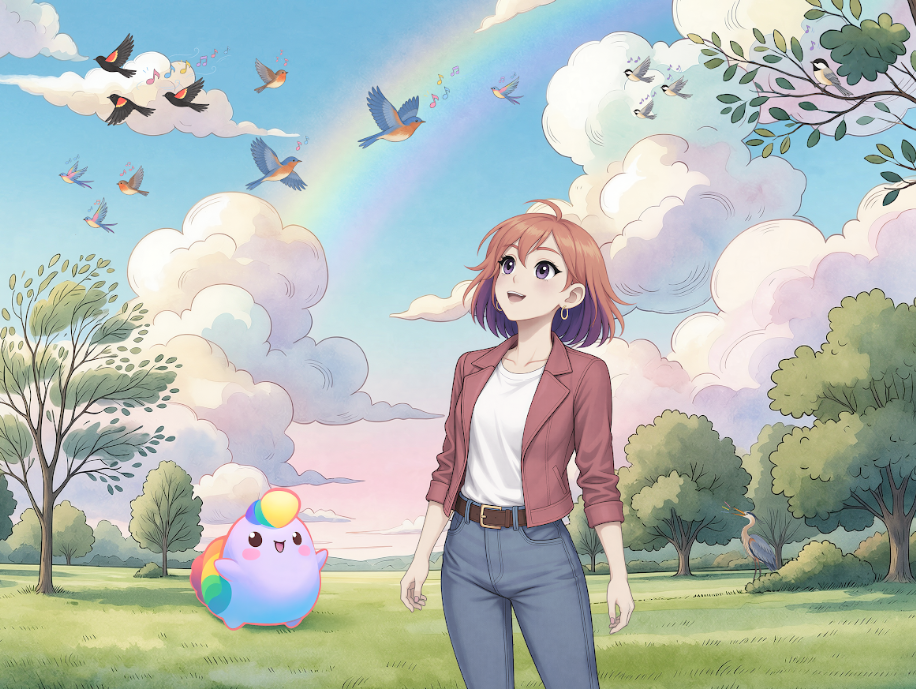 Spread: the whole world in color