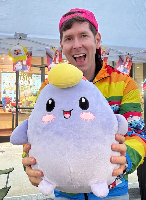 NIBBY™ Rainbow Puff 12" Squish Plush