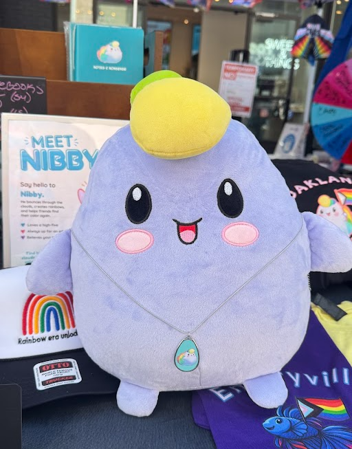 NIBBY™ Rainbow Puff 12" Squish Plush