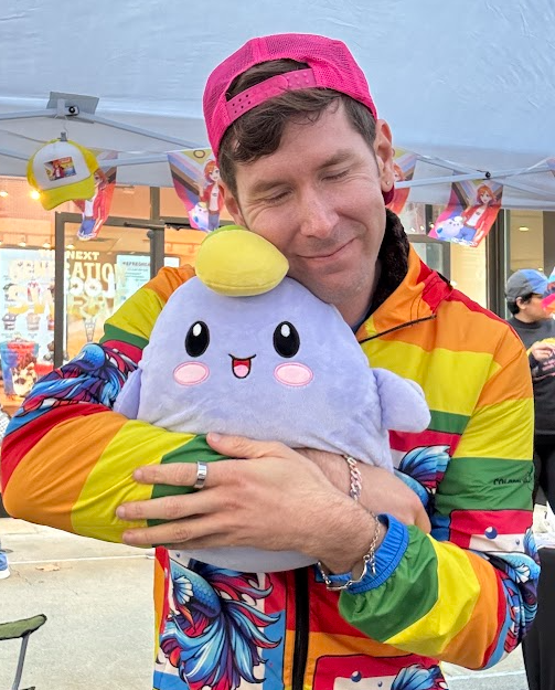 NIBBY™ Rainbow Puff 12" Squish Plush