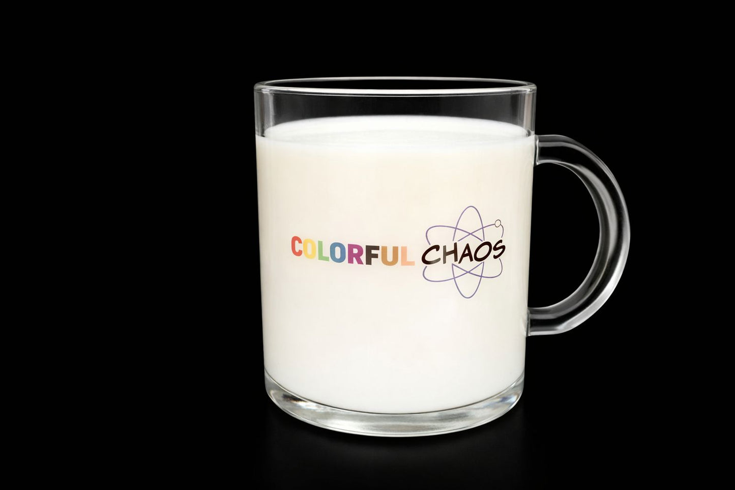NIBBY™ Rainbow Puff Transparent Mug