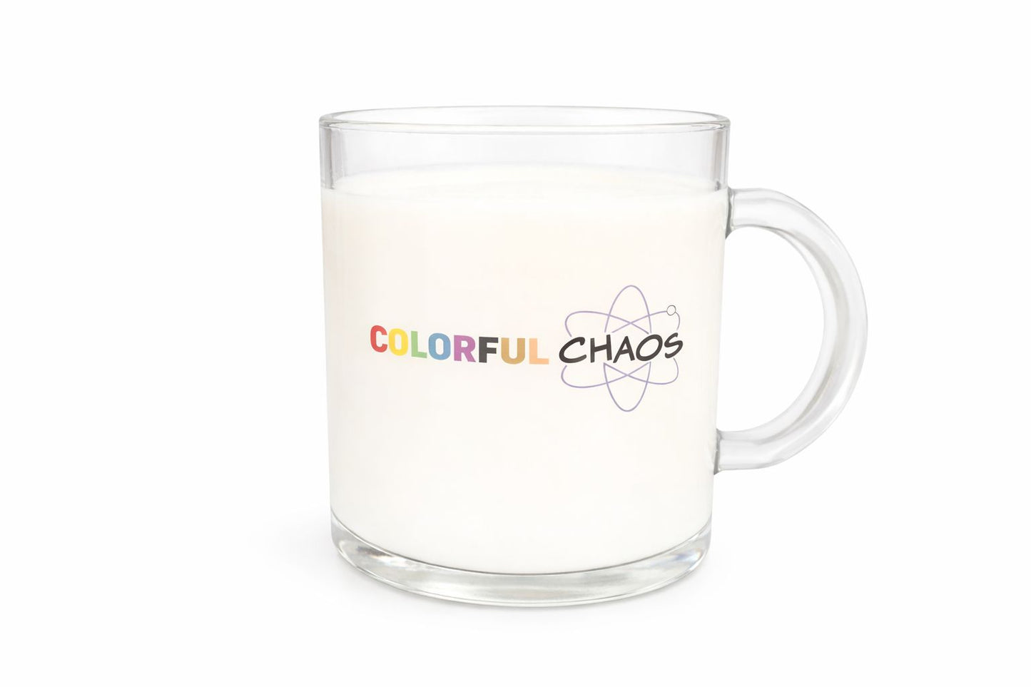 NIBBY™ Rainbow Puff Transparent Mug
