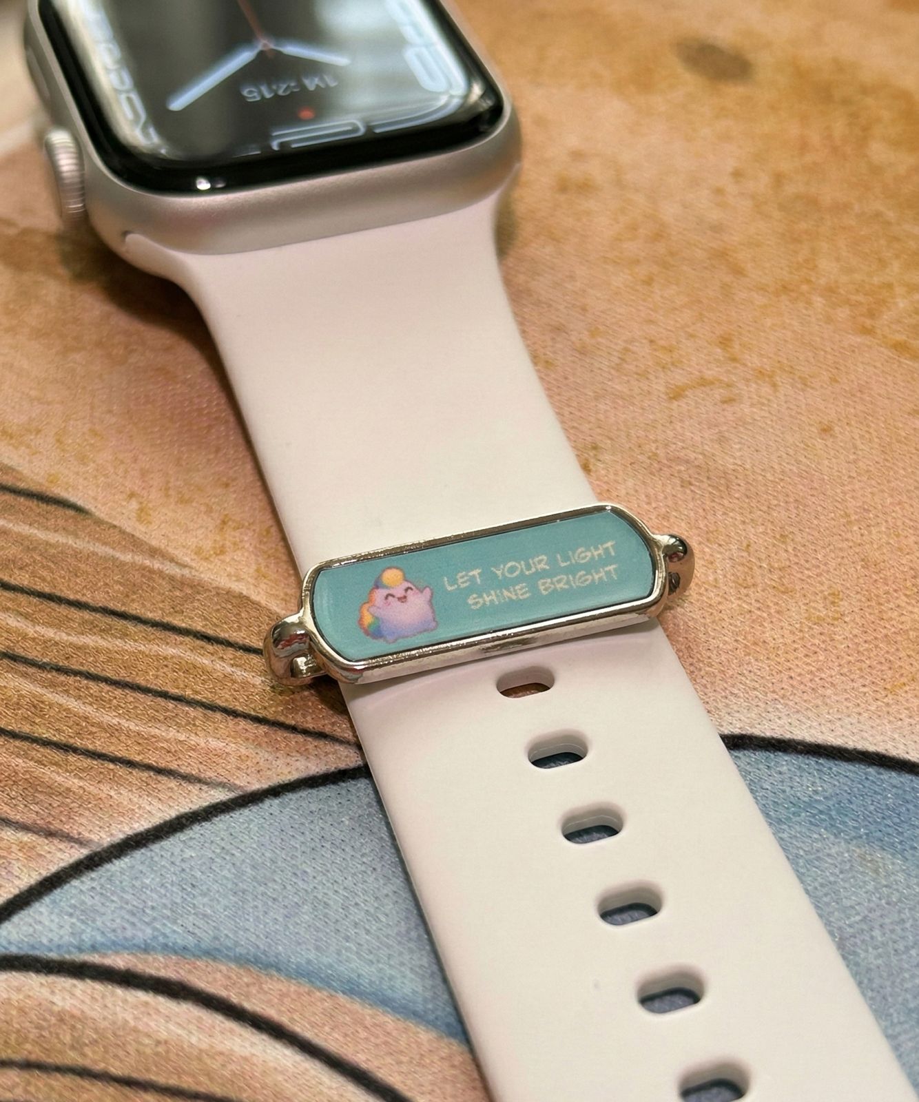 NIBBY™ “Let Your Light Shine Bright” Watch Band Charm