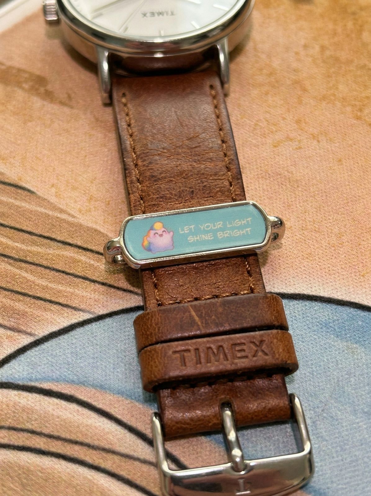 NIBBY™ “Let Your Light Shine Bright” Watch Band Charm