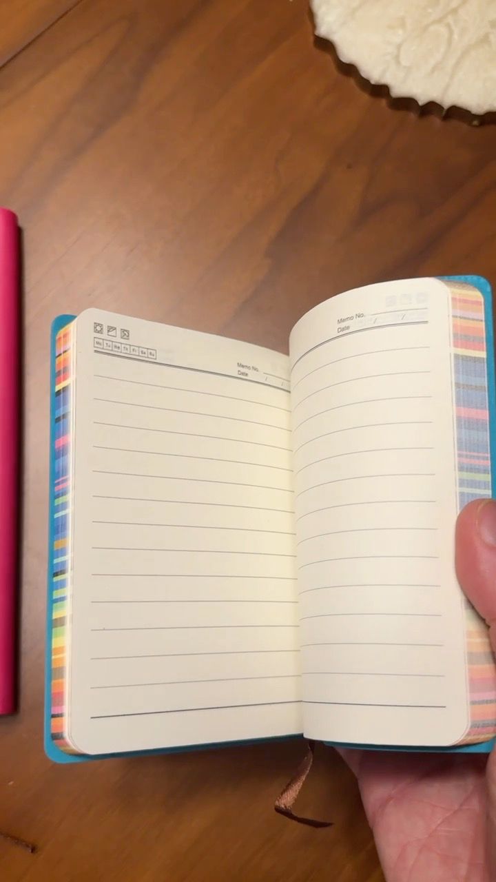 NIBBY™ "Notes & Nonsense" Rainbow Puff Journal – Rainbow Edge Notebook (A5 / A6)