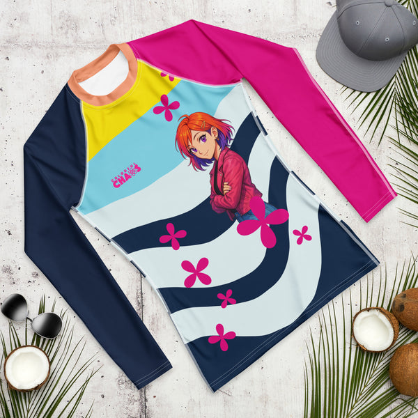 Chroma Live Colorfully Classic Unisex (Men's Cut) Rash Guard