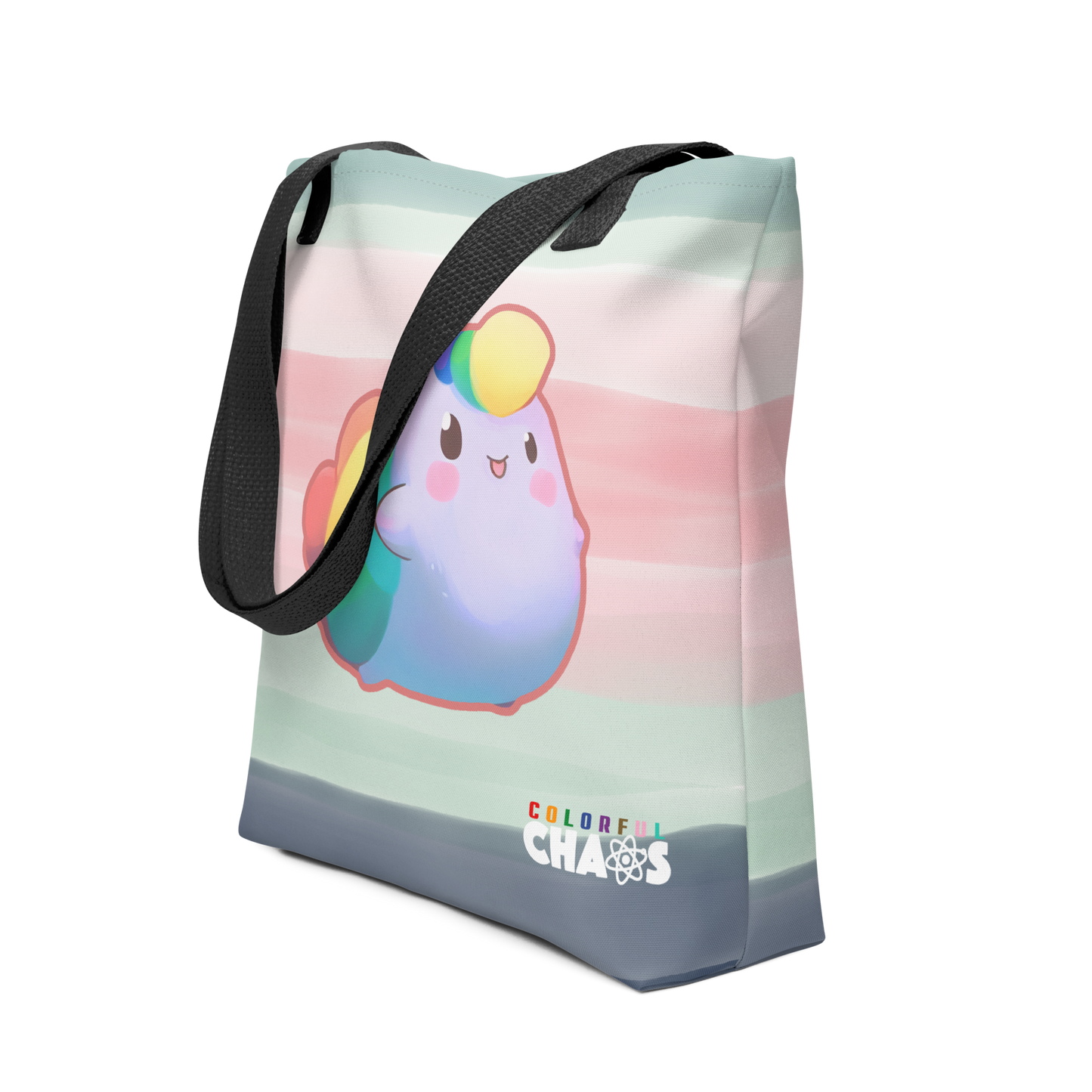 NIBBY™ Rainbow Puff Tote Bag