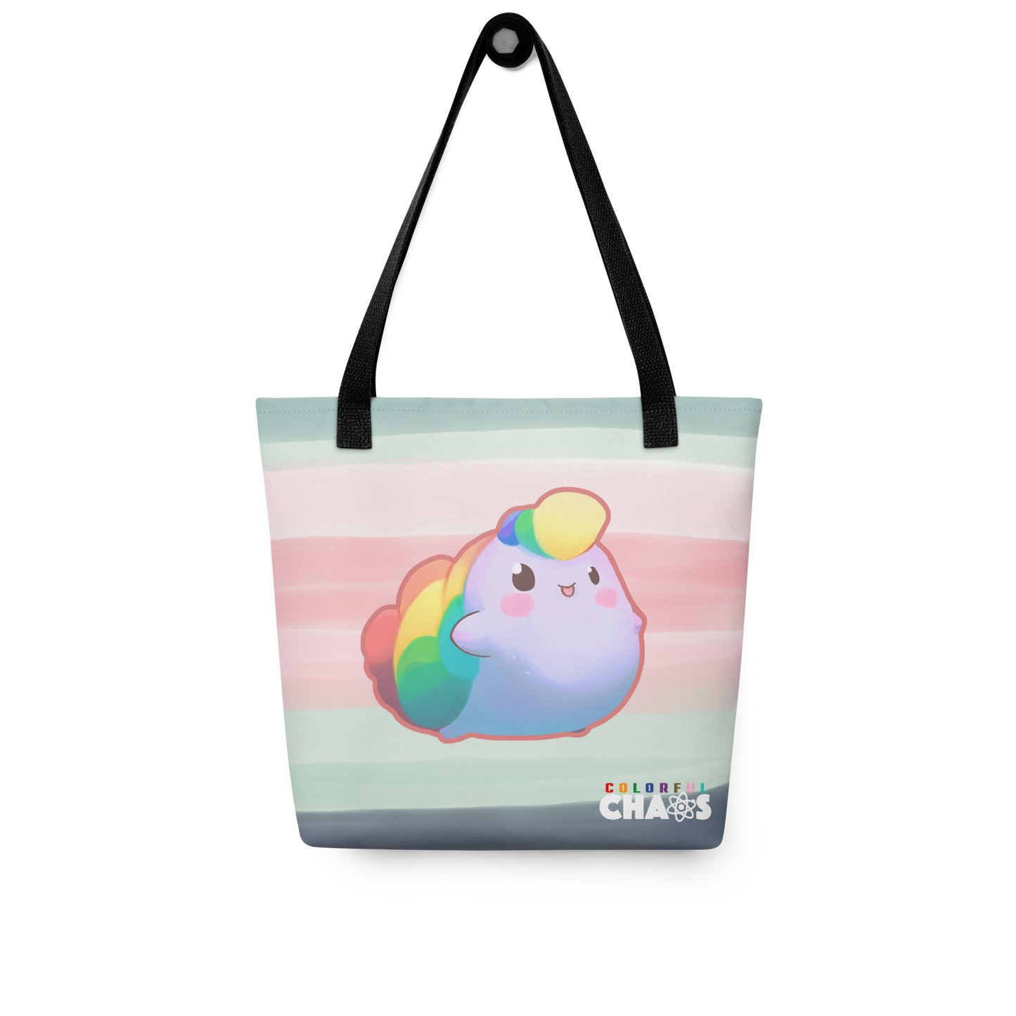 NIBBY™ Rainbow Puff Tote Bag
