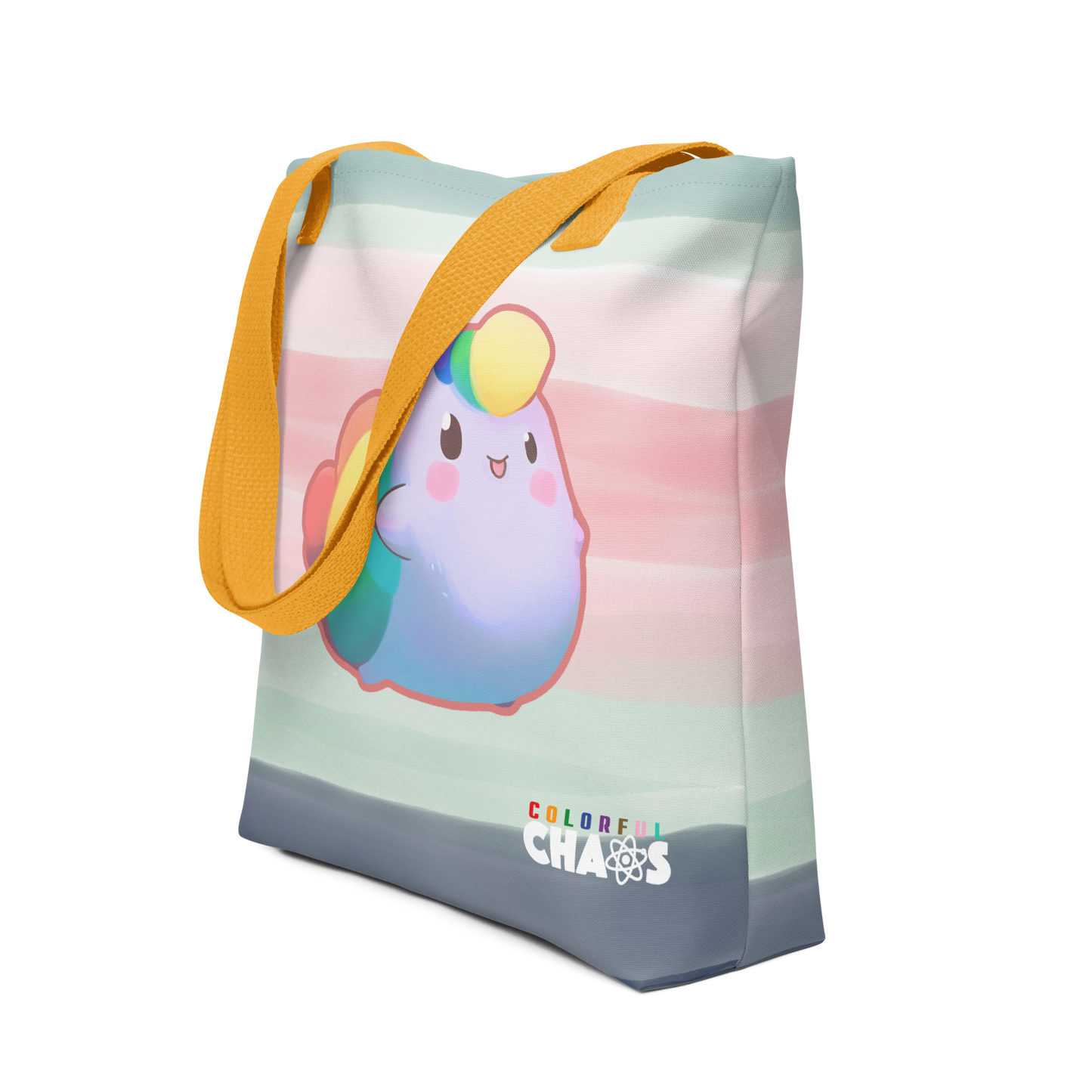 NIBBY™ Rainbow Puff Tote Bag